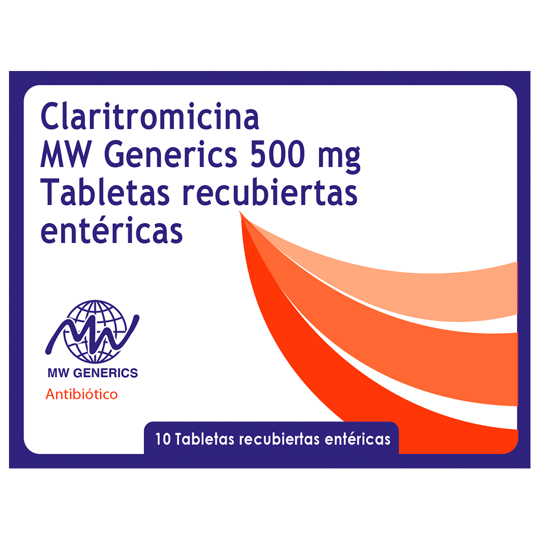 Claritromicina 500 mg tabletas