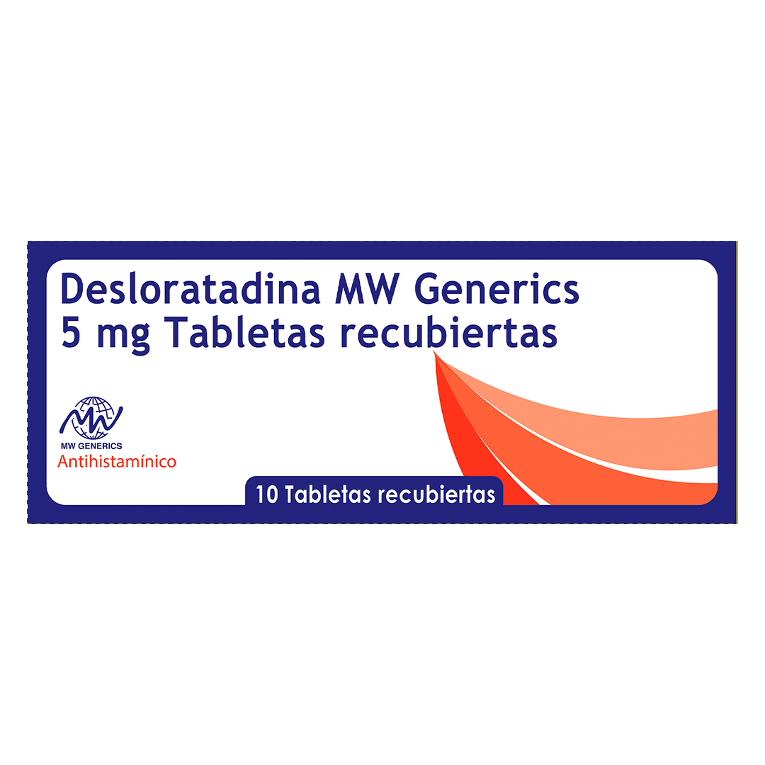 Desloratadina 5mg Tabletas