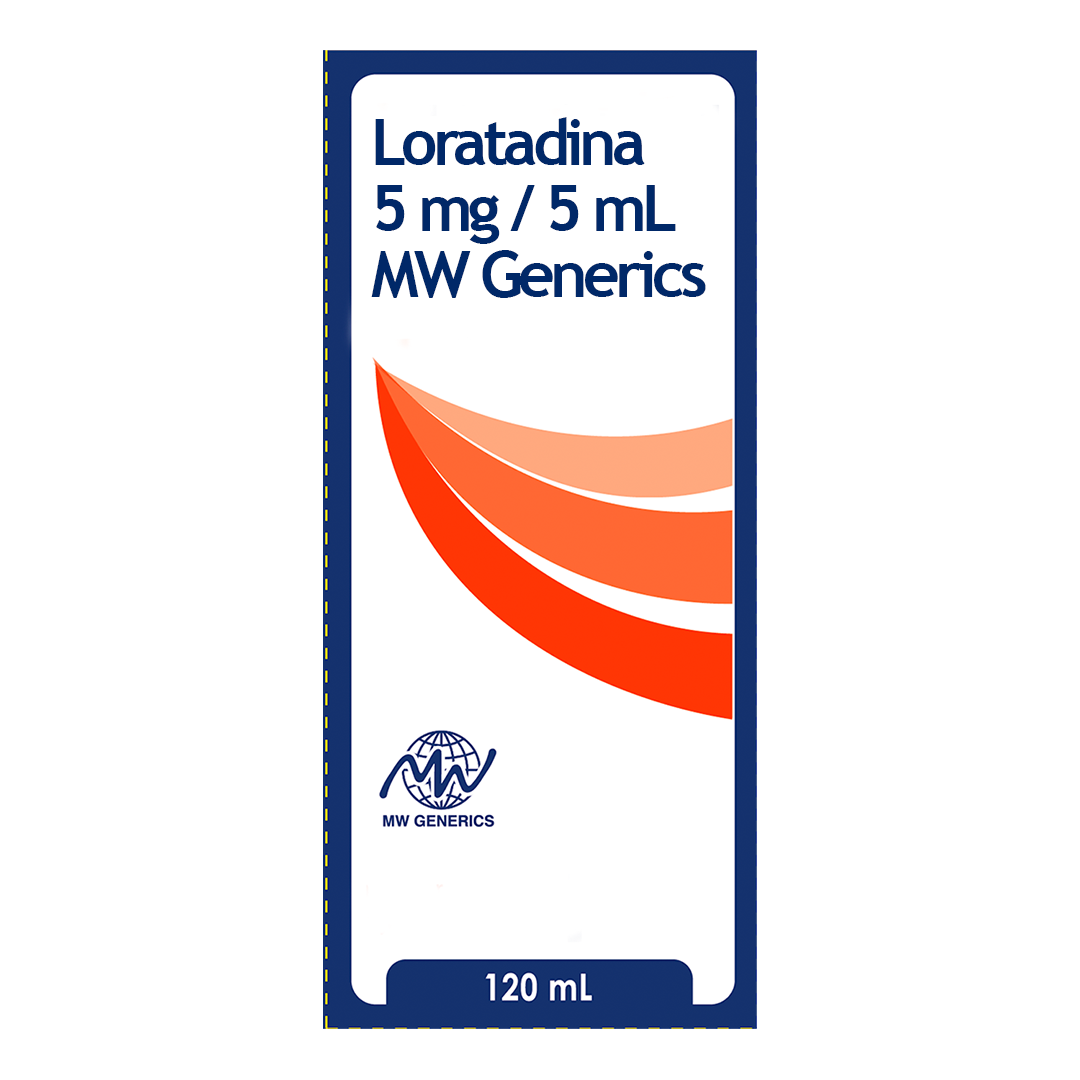 Loratadina 5mg/5mL Jarabe