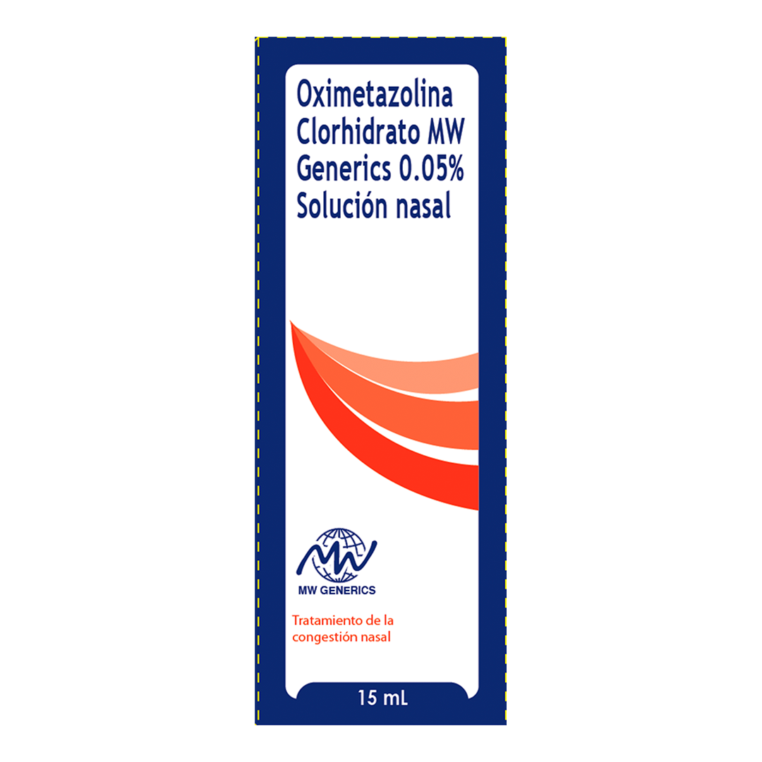 Oximetazolina Clorhidrato 0.05% Solución Nasal