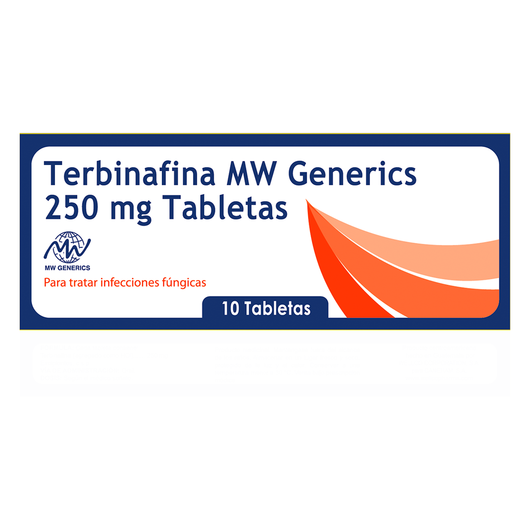 Terbinafina 250mg Tabletas