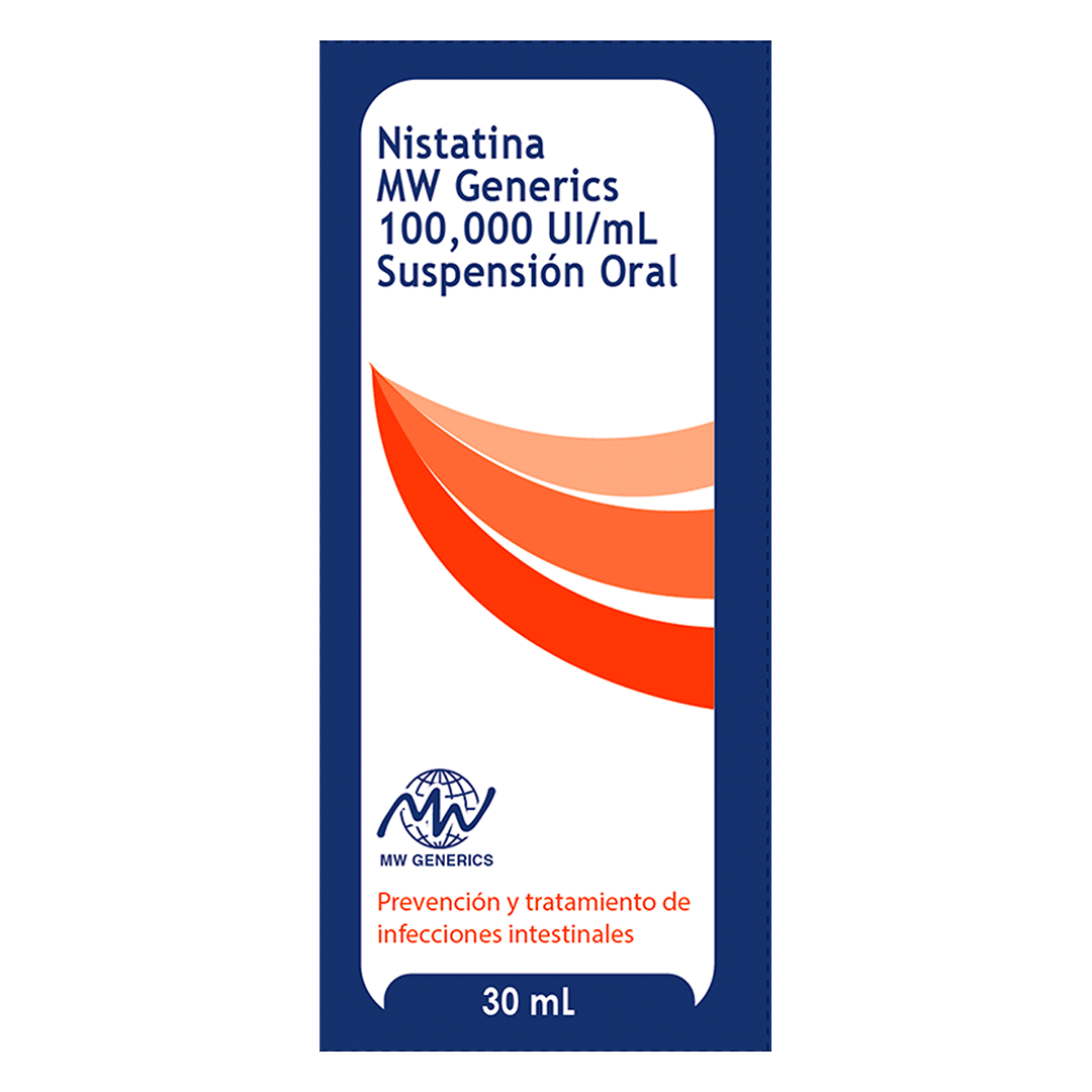 Nistatina 100,000 UI/mL Suspensión Oral